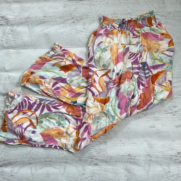 X Supply Resort Wear Boardwalk Palm Print Pant XS - Picture 2 of 7